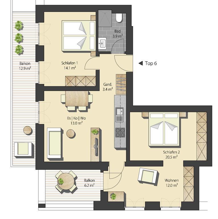 Chalet Zamang Schruns ภายนอก รูปภาพ